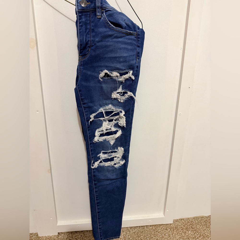 American Eagle Outfitters Dark Blue Denim